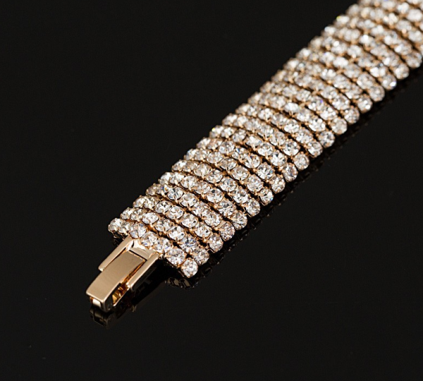 Браслет "Аманда" со стразами